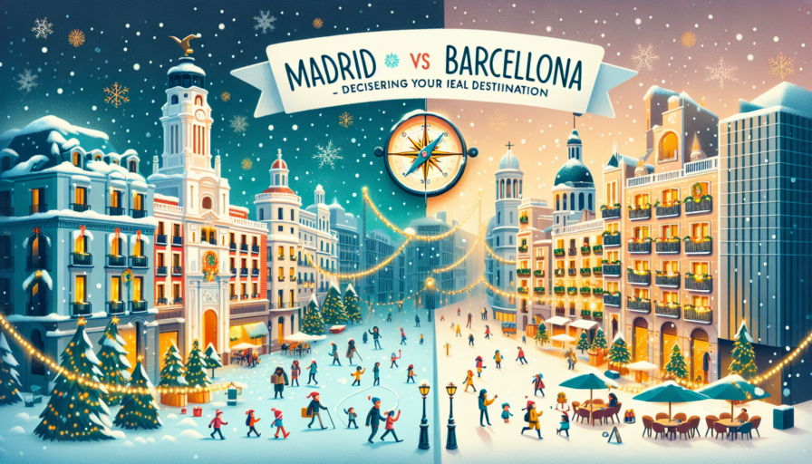 Madrid o Barcelona en Navidad: cómo elegir tu destino ideal