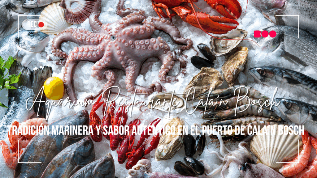 Aquarium Restaurante Cala’n Bosch: tradición marinera y sabor auténtico en el puerto de Cala’n Bosch