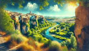 Cuenca y su entorno en verano