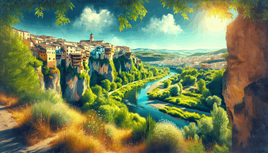 Cuenca y su entorno en verano