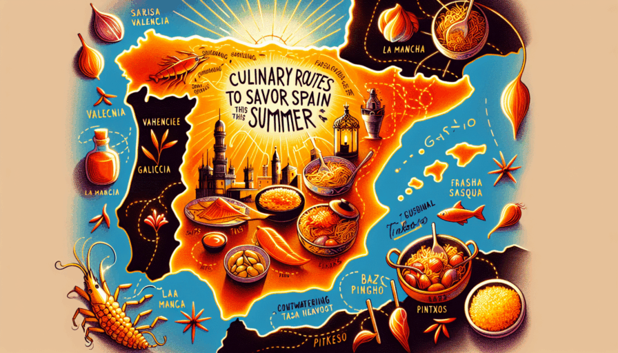 Rutas gastronómicas para saborear España este verano